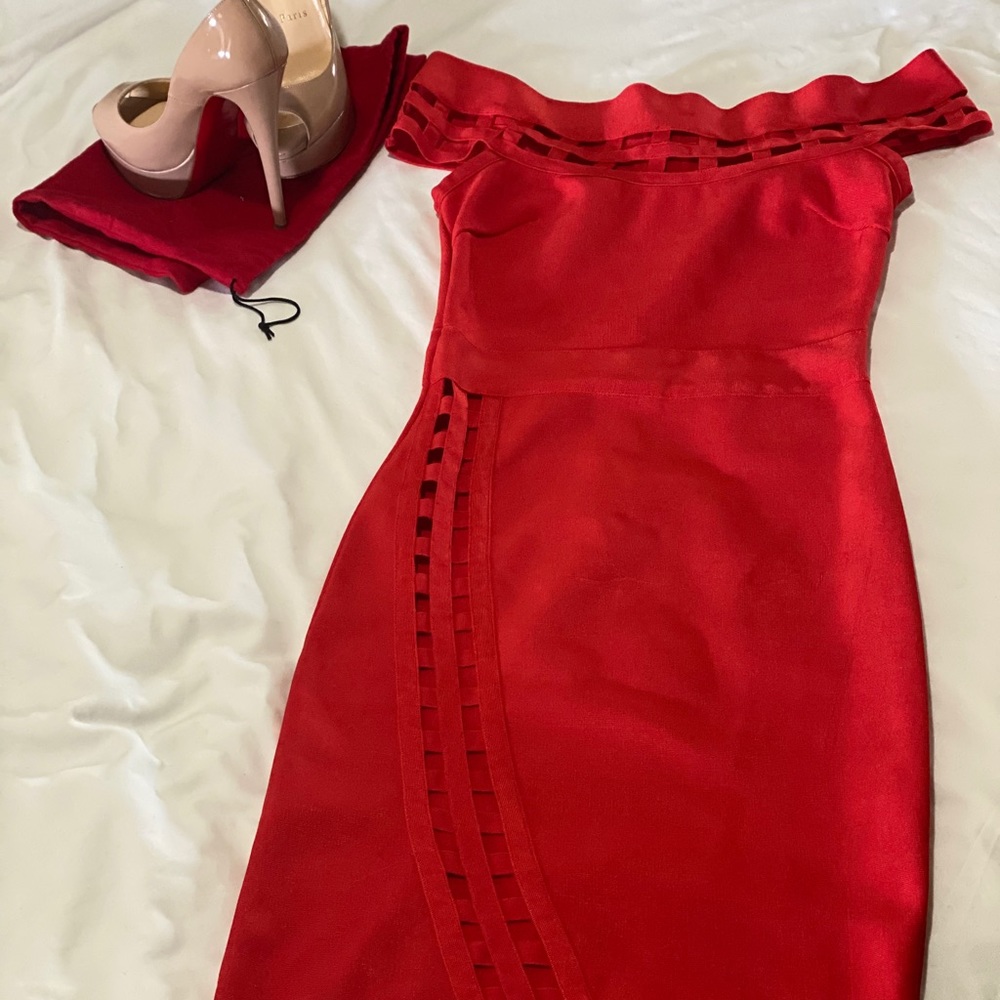 Hot Red Dress